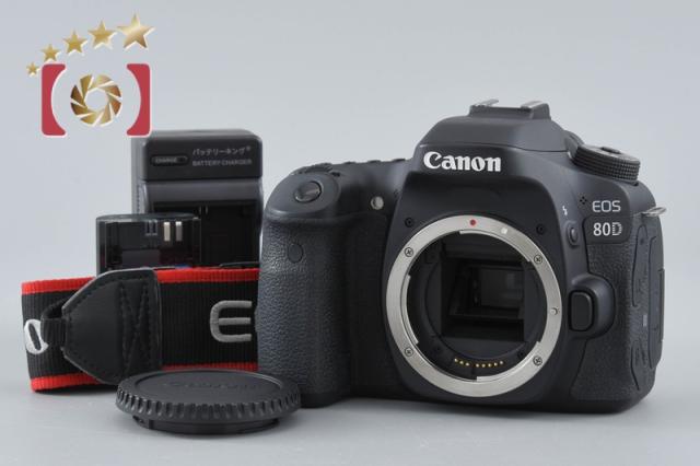中古Canon キヤノン EOS 80D デジタル一眼レフカメラ 公式通販