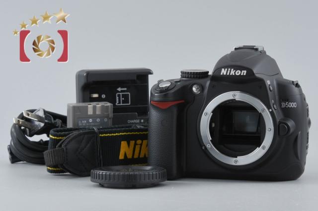 【中古】Nikon ニコン D5000 デジタル一眼レフカメラ シャッター回数僅少