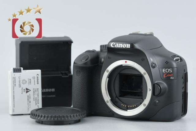 【中古】Canon キヤノン EOS Kiss X4 デジタル一眼レフカメラ