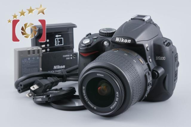 【中古】Nikon ニコン D5000 18-55 VR レンズキット