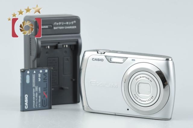 【中古】CASIO カシオ EXILIM EX-Z370 シルバー コンパクトデジタルカメラ