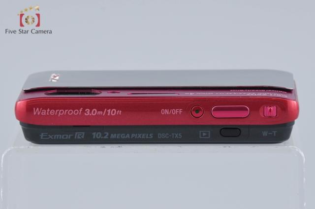 【中古】SONY ソニー Cyber-Shot DSC-TX5 レッド デジタルスチルカメラ_5