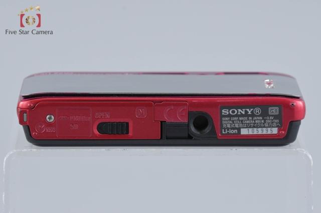 【中古】SONY ソニー Cyber-Shot DSC-TX5 レッド デジタルスチルカメラ_6