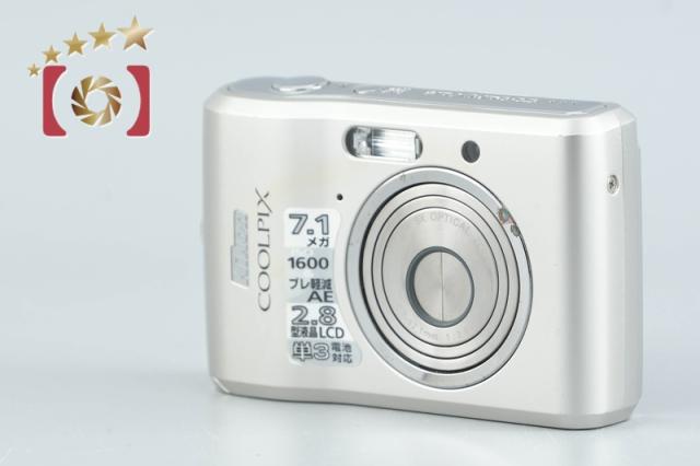 【中古】Nikon ニコン COOLPIX L16 シルバー コンパクトデジタルカメラ
