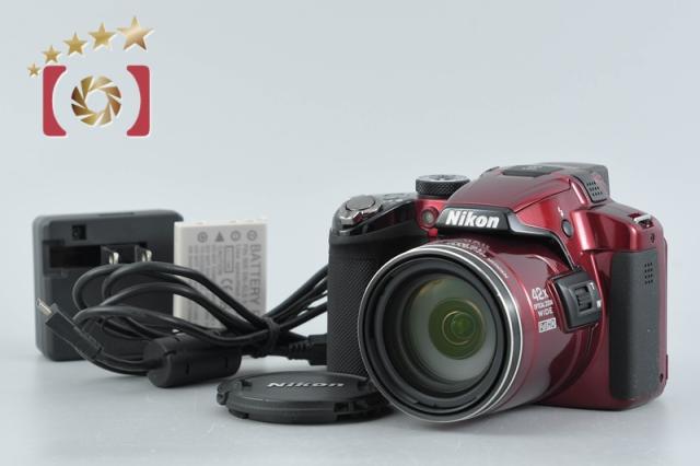 【中古】Nikon ニコン COOLPIX P510 レッド コンパクトデジタルカメラ