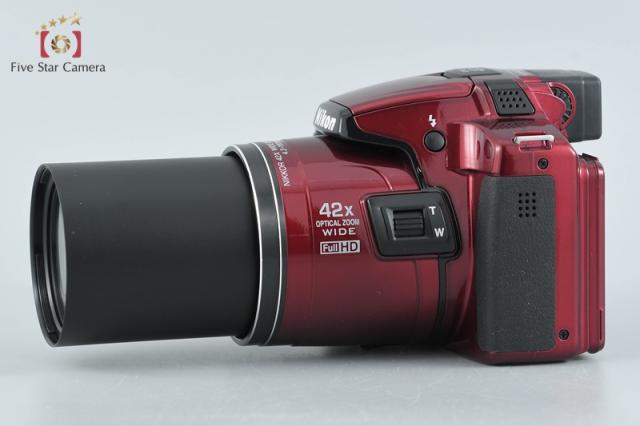 【中古】Nikon ニコン COOLPIX P510 レッド コンパクトデジタルカメラ_3