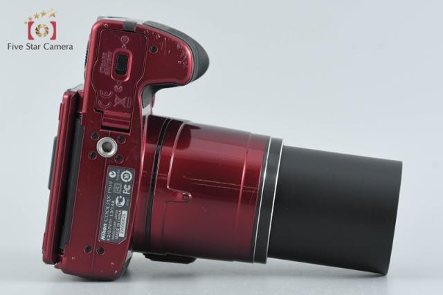 【中古】Nikon ニコン COOLPIX P510 レッド コンパクトデジタルカメラ_6