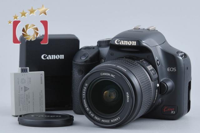 【中古】Canon キヤノン EOS Kiss X2 レンズキット