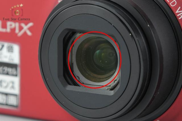中古】Nikon ニコン COOLPIX S6000 フラッシュレッド コンパクト