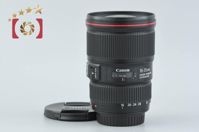 【中古】Canon キヤノン EF 16-35mm f/4 L IS USM