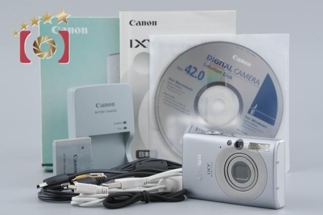 中古】Canon キヤノン IXY Digital 110 IS シルバー コンパクト 