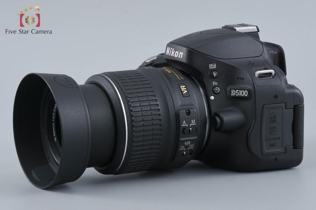 【中古】Nikon ニコン D5100 18-55 VR レンズキット シャッター回数僅少_4