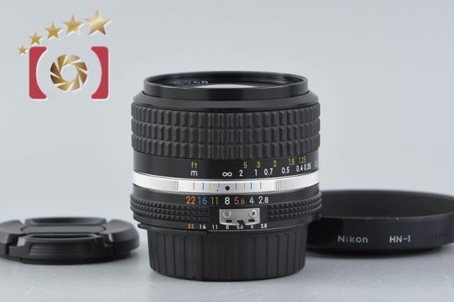 【中古】Nikon ニコン Ai-S NIKKOR 24mm f/2.8