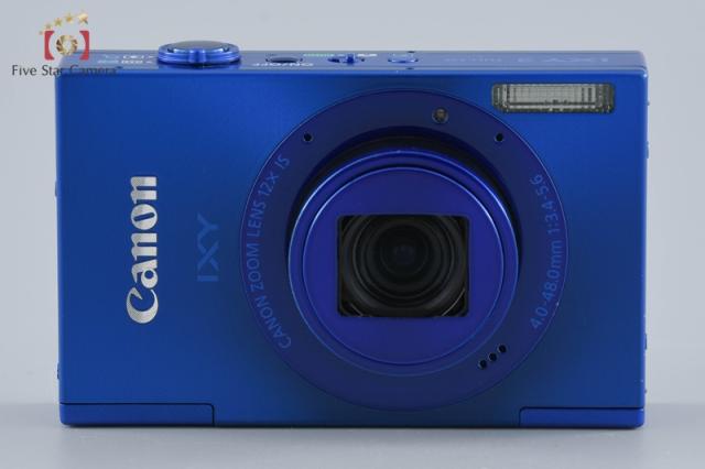 【中古】Canon キヤノン IXY 3 ブルー コンパクトデジタルカメラ_1