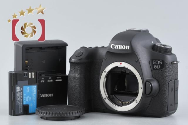【中古】Canon キヤノン EOS 6D デジタル一眼レフカメラ