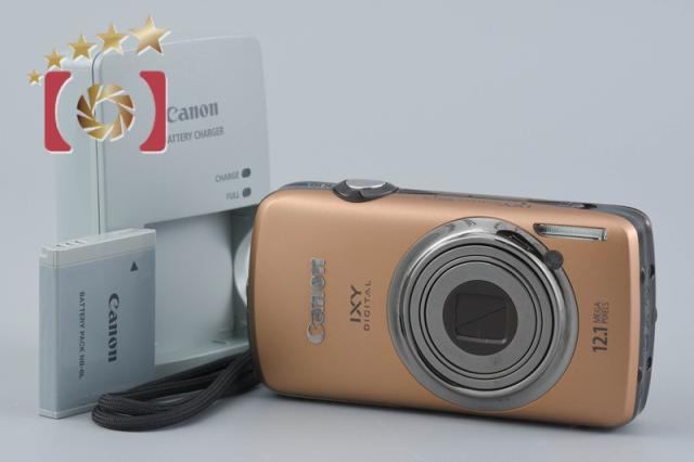 【中古】Canon キヤノン IXY Digital 930 IS ブラウン コンパクトデジタルカメラ