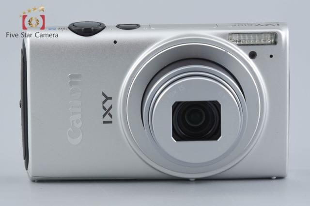 【中古】Canon キヤノン IXY 610F シルバー コンパクトデジタルカメラ 元箱付き_1