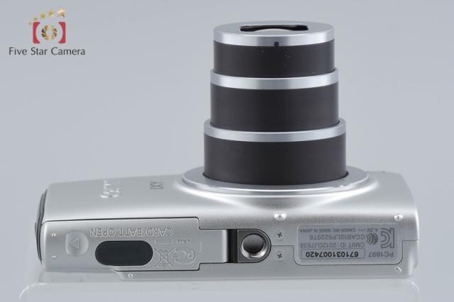 【中古】Canon キヤノン IXY 610F シルバー コンパクトデジタルカメラ 元箱付き_6