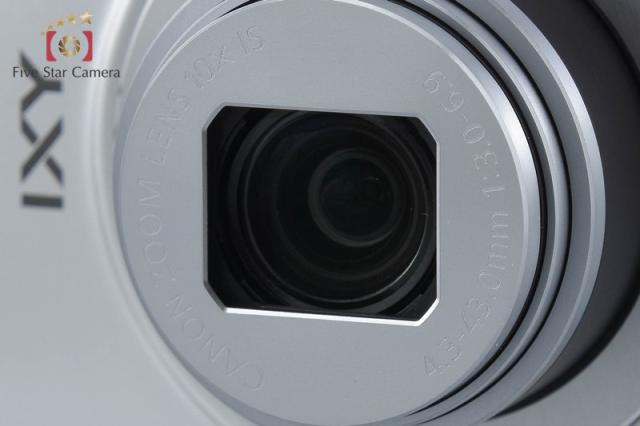 【中古】Canon キヤノン IXY 610F シルバー コンパクトデジタルカメラ 元箱付き_7