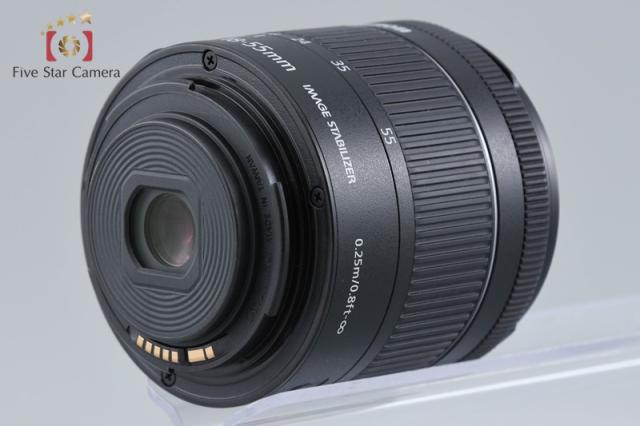 【中古】Canon キヤノン EOS Kiss X9 EF-S 18-55 IS STM 水晶体一揃いの道具 黒いこと シャッター出現率少ない