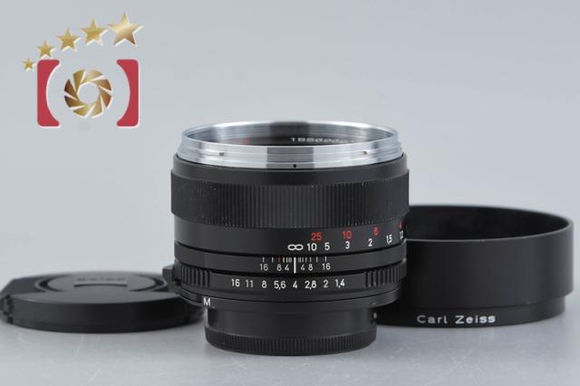 【中古】Carl Zeiss カールツァイス Planar 50mm f/1.4 ZS T* M42マウント