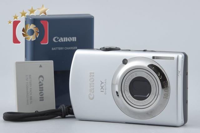 【中古】Canon キヤノン IXY Digital 920 IS シルバー コンパクトデジタルカメラ