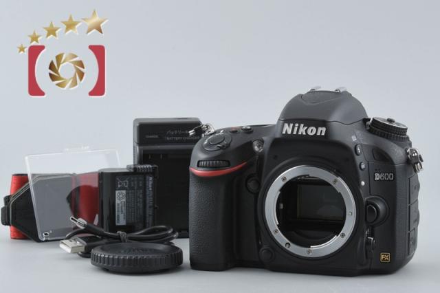 【中古】Nikon ニコン D600 デジタル一眼二眼レフ写真器