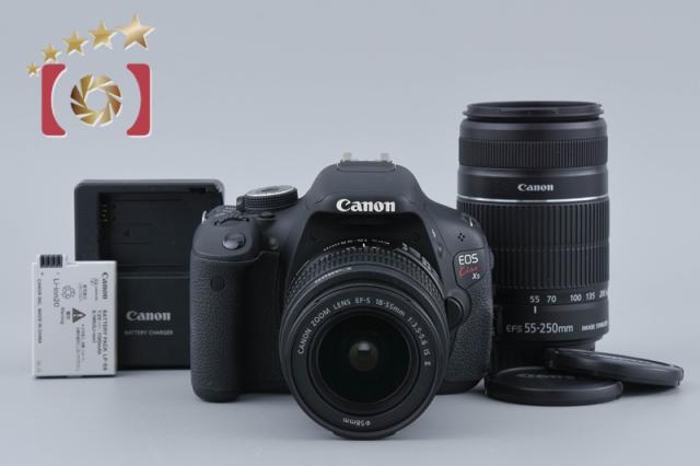 【中古】Canon キヤノン EOS Kiss X5 ダブルズームレンズキット
