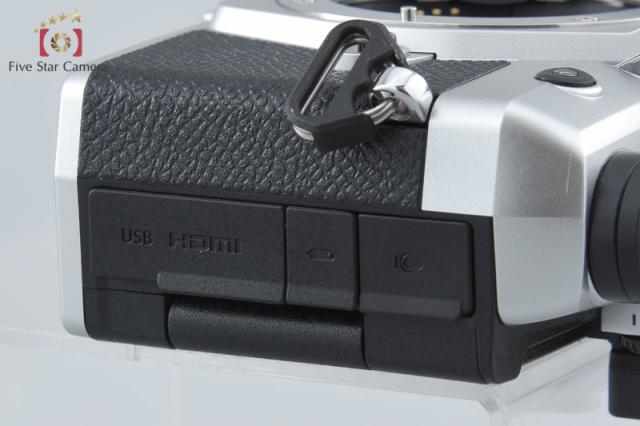 【中古】OM SYSTEM (OLYMPUS) オーエム システム OM-5 Mark II シルバー ミラーレス一眼カメラ シャッター回数僅少_5