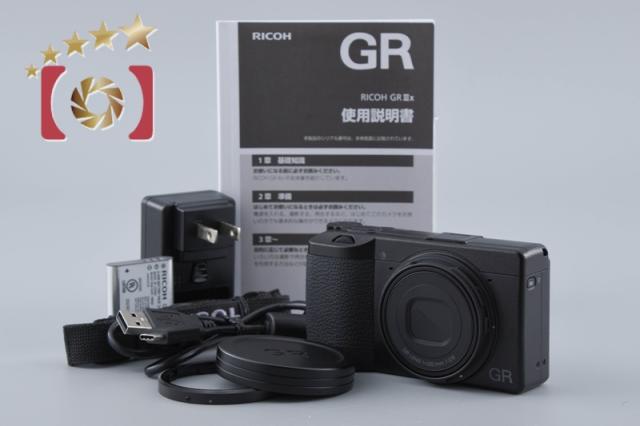 【中古】RICOH リコー GR IIIx コンパクトデジタルカメラ シャッター回数僅少