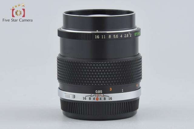 【中古】OLYMPUS オリンパス F.ZUIKO AUTO-T 85mm f/2_6
