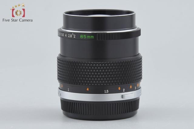 【中古】OLYMPUS オリンパス F.ZUIKO AUTO-T 85mm f/2_7