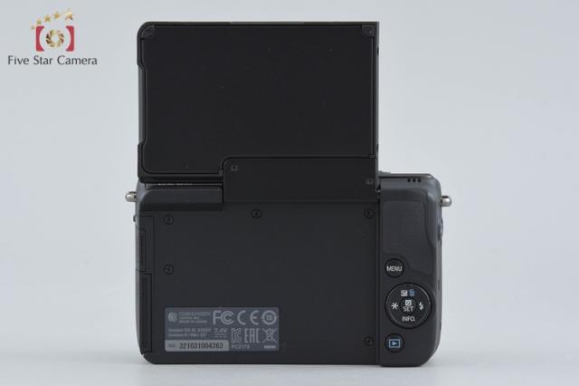 【中古】Canon キヤノン EOS M10 EF-M 15-45 IS STM 水晶体一揃いの道具 黒いこと