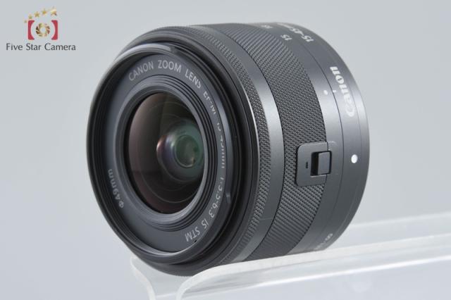 【中古】Canon キヤノン EOS M10 EF-M 15-45 IS STM 水晶体一揃いの道具 黒いこと