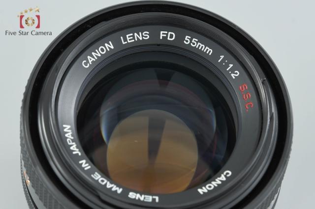 【中古】Canon キヤノン FD 55mm f/1.2 S.S.C._1