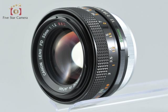 【中古】Canon キヤノン FD 55mm f/1.2 S.S.C._2