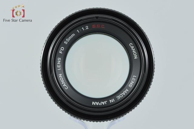 【中古】Canon キヤノン FD 55mm f/1.2 S.S.C._4