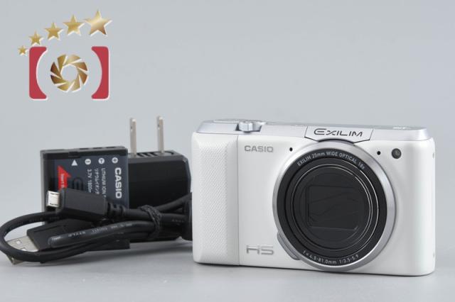 【中古】Casio カシオ HIGH SPEED EXILIM EX-ZR850 ホワイト コンパクトデジタルカメラ