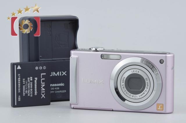 【中古】Panasonic パナソニック LUMIX DMC-FS3 ピンク コンパクトデジタルカメラ