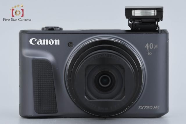 【中古】Canon キヤノン PowerShot SX720 HS 黒いこと コンパクトデジタルカメラ