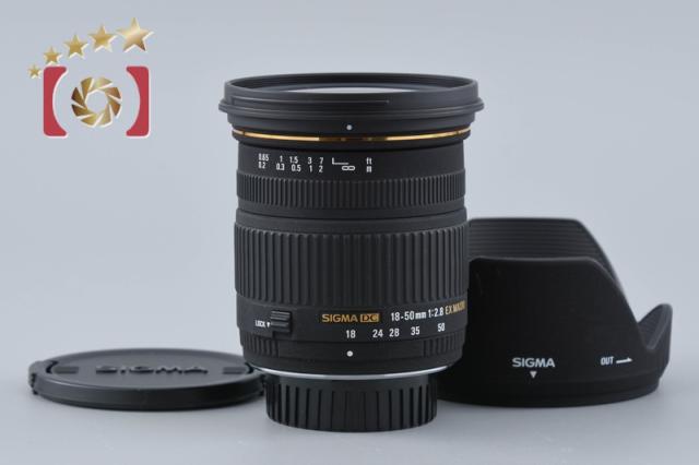 【中古】SIGMA シグマ 18-50mm f/2.8 EX DC MACRO ペンタックス用