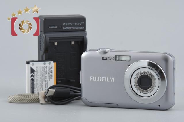 【中古】FUJIFILM 富士フイルム FINEPIX JV250 シルバー コンパクトデジタルカメラ