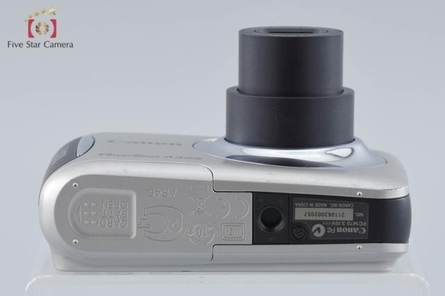 【中古】Canon キヤノン PowerShot A495 シルバー コンパクトデジタルカメラ_6