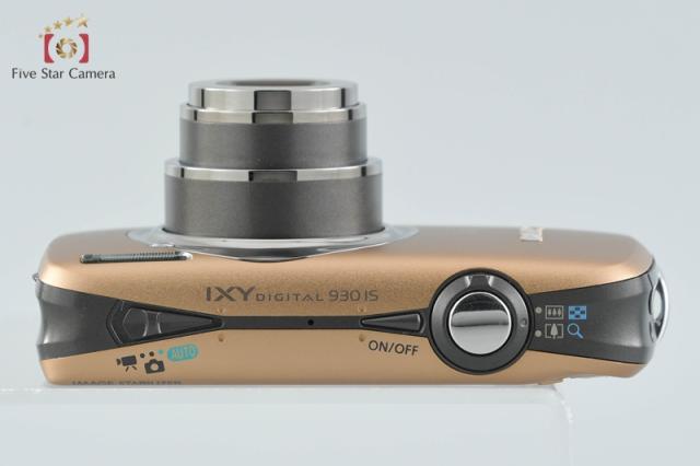 【中古】Canon キヤノン IXY Digital 930 IS ブラウン コンパクトデジタルカメラ_5