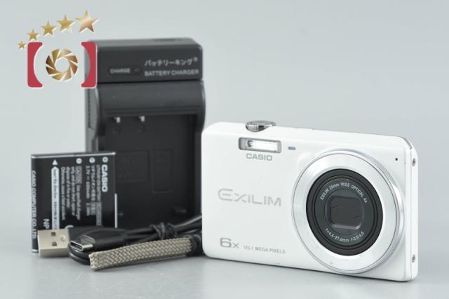 【中古】Casio カシオ EXILIM EX-ZS26 ホワイト コンパクトデジタルカメラ