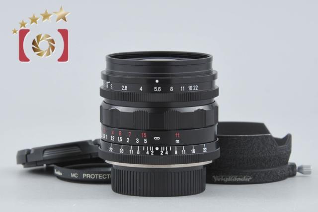 【中古】Voigtlander フォクトレンダー ULTRON 28mm f/1.9 Aspherical ブラック L39 ライカスクリューマウント