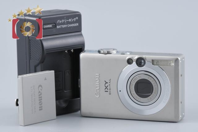 【中古】Canon キヤノン IXY Digital 70 シルバー コンパクトデジタルカメラ