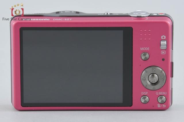【中古】Panasonic パナソニック LUMIX DMC-SZ7 ピンク コンパクトデジタルカメラ_2