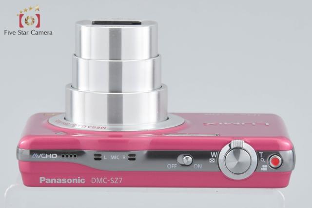 【中古】Panasonic パナソニック LUMIX DMC-SZ7 ピンク コンパクトデジタルカメラ_5