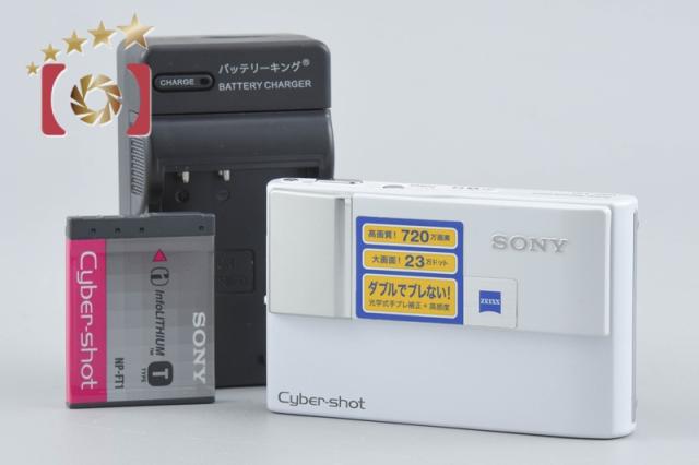 【中古】SONY ソニー Cyber-shot DSC-T10 ホワイト デジタルスチルカメラ